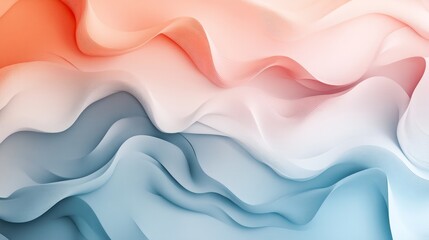 Fototapeta premium Minimalistic background with soft pastel gradients blending seamlessly, creating a calming effect 