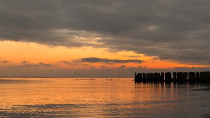 sunrise in gdynia © Krzysztof