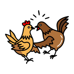 Fun Chicken SVG for Poultry-Themed Graphics