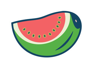 Stylized Guava SVG for Healthy Food Themes