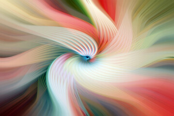 Vibrant abstract background with colorful swirling patterns, blending vivid red, pink, blue, and yellow hues. Perfect for modern art, design projects, or digital creativity