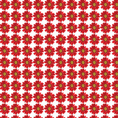 seamless pattern with snowflakes