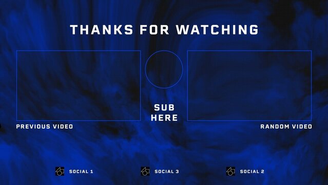 Gamer Channel Glitchy End Card