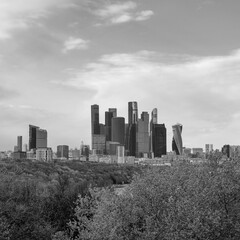 Obraz premium Moscow city