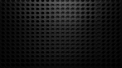 Naklejka premium black metal grid modern 3-layer mesh fabric for sportswear and shoes