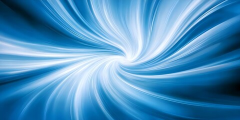 A swirling abstract pattern in shades of blue, creating a sense of motion and depth. Concept Abstract Art, Blue Color Palette, Motion and Depth, Fluid Design, Creative Expression