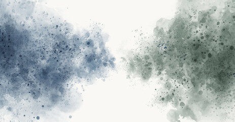 Abstract watercolor aesthetic horizontal background. Hand drawn vector splatter texture. Brush stroked painting pastel color watercolour