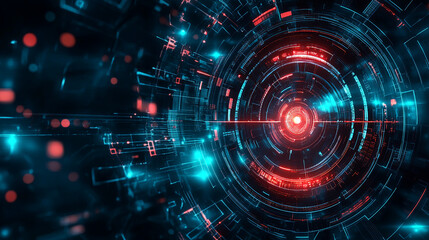 Fototapeta premium futuristic cyberpunk concept background 