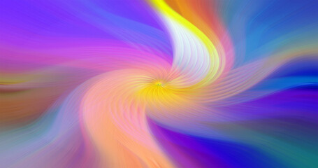 Vibrant abstract background with colorful swirling patterns, blending vivid red, pink, blue, and yellow hues. Perfect for modern art, design projects, or digital creativity