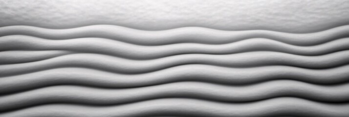 Obraz premium Elegant Wave Pattern Abstract Gray Texture Background Design
