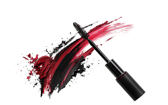 Pointed Tip Mascara on white background PNG.