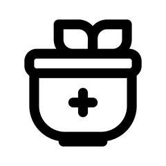 Herbs Simple Line Icon. Single icon, line vector icon