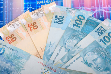 Brazilian money on a graph