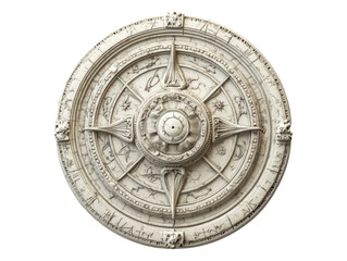 Naklejka premium 3D Rendered Mystic Astrological Symbols on Isolated Background