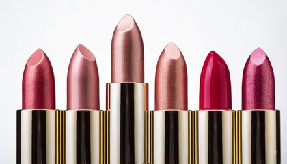Obraz premium lipsticks isolated on white background