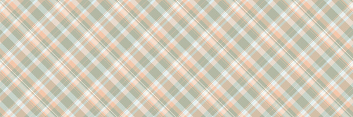 Celtic fabric plaid vector, simplicity pattern texture textile. Vivid seamless tartan background check in light and white colors.