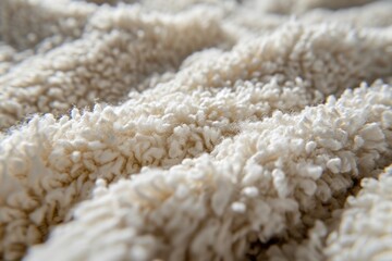 Terry Closeup: Macro Texture of Natural Terrycloth in Grayscale