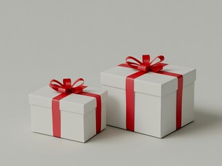 Obraz premium gift box with ribbon