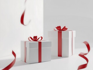 gift box with ribbon