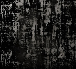 Grunge metal wall texture background, suitable for Halloween theme background, old cracks in cement, dusty old film effect texture, horror concrete imitation facade wall, generative AI	