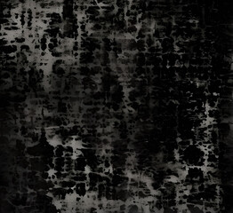 Fototapeta premium Grunge metal wall texture background, suitable for Halloween theme background, old cracks in cement, dusty old film effect texture, horror concrete imitation facade wall, generative AI