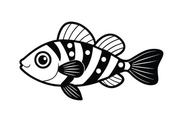 illustration of a hawkfish