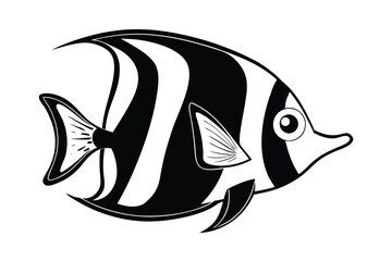 illustration of a  moorish fish