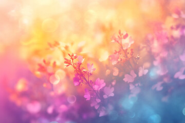 Colorful galaxy background with bright stars magical concept.