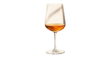 Elegant glass of amber liquid resting on a table, inviting a moment of relaxation and enjoyment