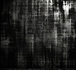 Obraz premium Grunge metal wall texture background, suitable for Halloween theme background, old cracks in cement, dusty old film effect texture, horror concrete imitation facade wall, generative AI 