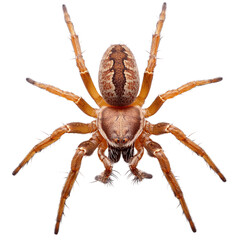 Fototapeta premium Detailed firefly spider clipping path image insect photography nature scene close-up view