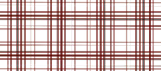 Red and white plaid fabric texture as a background