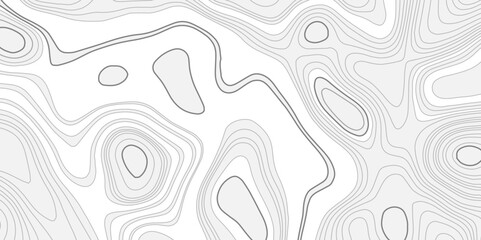 Abstract stylized height topographic contours map line background. abstract outline, Concept topographic map  contour map vector background. 