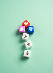 Relationships and reproduction. Childbirth and demographic growth. Concept of family creation. Procreation. Population growth. Medicine and sex education.