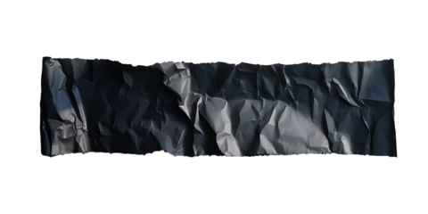 Crumpled Black Material