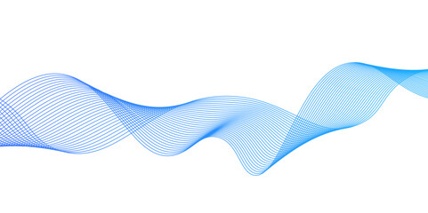 abstract blue wave background. Blue minimal round lines abstract background.abstract vector blue wave melody lines on white background,business background lines wave abstract stripe design