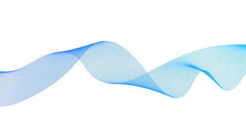 abstract blue wave background. Blue minimal round lines abstract background.abstract vector blue wave melody lines on white background,business background lines wave abstract stripe design