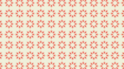 A red and white patterned background