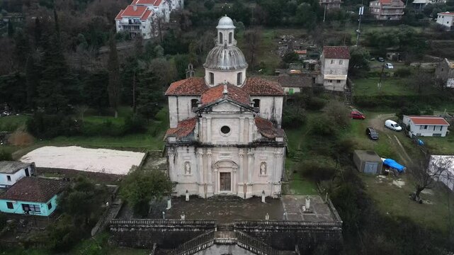 Church of the Nativity of the Blessed Virgin Mary in Prcanj, Kotor, Montenegro