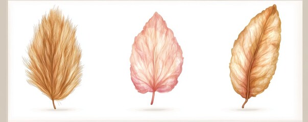 Fototapeta premium A modern set of luxury botanical golden texture wall art, designed with marble in an abstract shape and featuring gold patterns, is ideal for print, cover, and wallpaper. This piece emphasizes