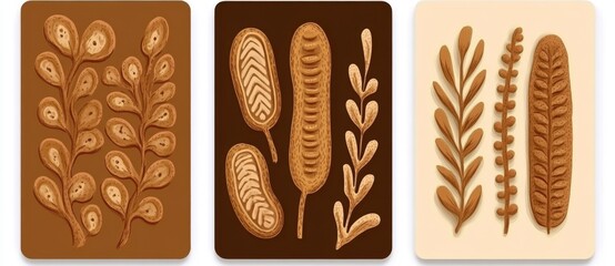 Fresh, modern illustration with abstract contemporary backgrounds designed for covers, posters, postcards, cards, flyers, brochures, and frames. Perfect for wall decor and modern art prints,