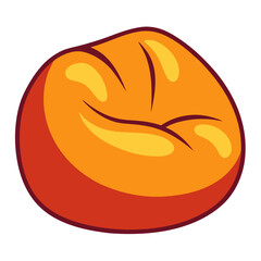 bean bag icon design