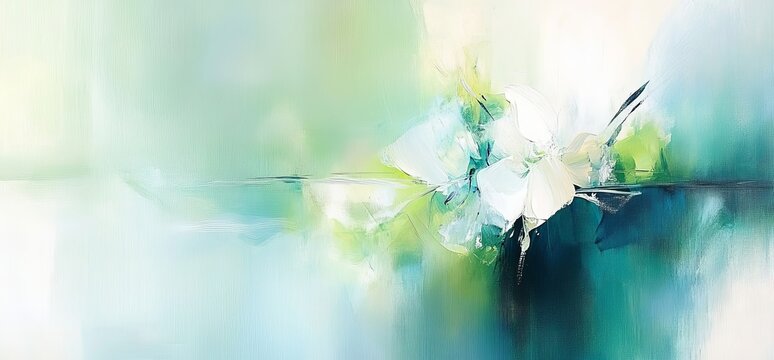 For a kids' room, this positive color abstract painting serves well as wallpaper or pattern art print, nursery print, etc., showcasing the natural oil paint texture with top-notch details