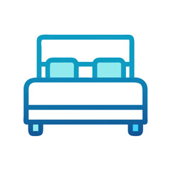 bed icon design