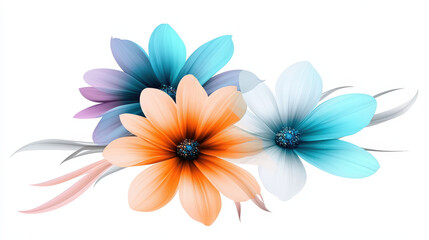 Blooming flowers with vivid colors create a lively and joyful atmosphere in any setting