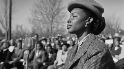 Inspirational Rights Speech for Black History Month
