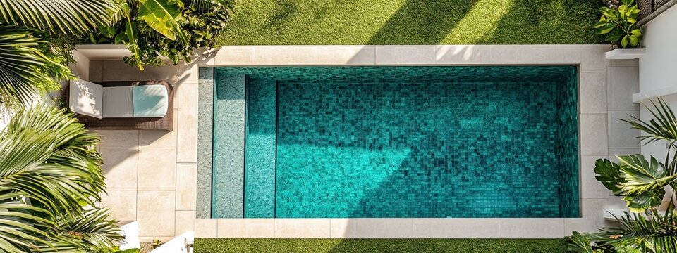 Pool swimming water luxury hotel poolside background beach resort summer. Edge swimming water board pool spa aesthetic empty fence small diving outdoor palm private texture gate swim villa mosaic.