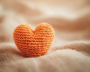 heart on a wooden background