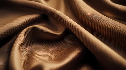 Naklejka premium Brown textured background of nonwoven fabric , texture, background, brown, nonwoven, fabric, material, textile, close-up. Sunwoven. Illustration