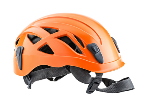Climbing Helmet Padding for Comfort and Protection - Isolated on White Background